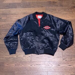 Vintage Satin President Casino Captains Club jacket